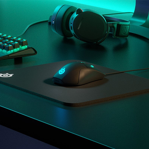 მაუსპადი - SteelSeries Mouse Pad QcK Heavy Large Black - 45x40 სმ