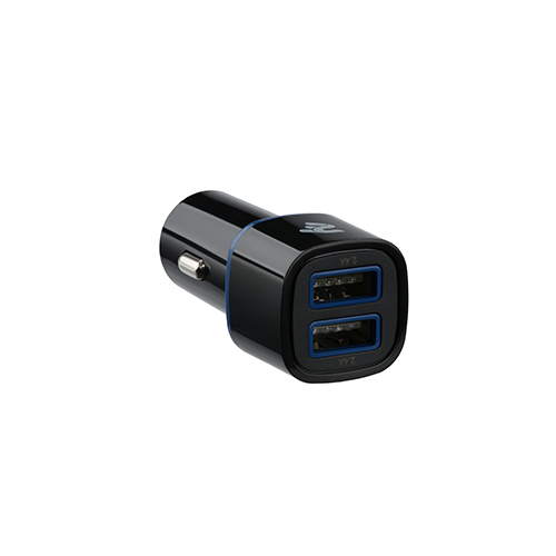 მანქანის დამტენი - 2E Car Charger Dual USB 2.4A 2.4A Black