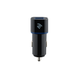 მანქანის დამტენი - 2E Car Charger Dual USB 2.4A 2.4A Black
