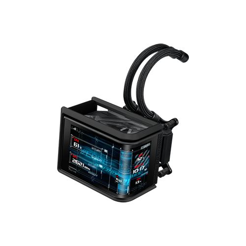 პროცესორის წყლის გაგრილება - Asus Rog Strix Ryuo IV SLC 360 mm ARGB Black