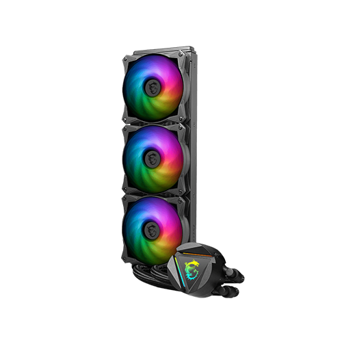 Cpu Water Cooling - Msi Mag Core Liquid 360R V2 360 mm ARGB Black
