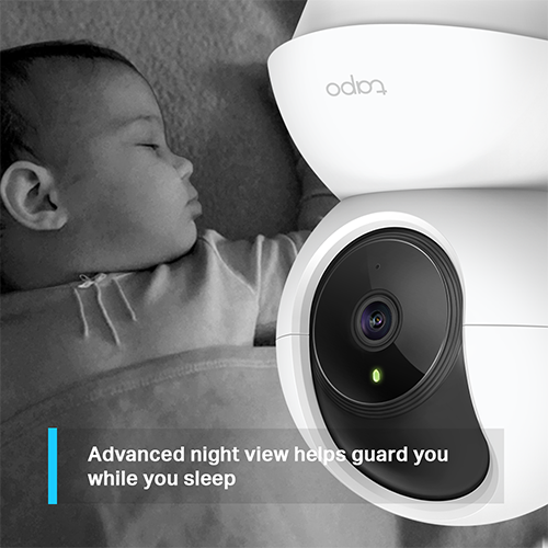 შიდა ვიდეო სათვალთვალო კამერა - Tapo C200 TP-Link Pan/Tilt Home Security Wi-Fi Camera