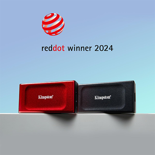 გარე M2 SSD ვინჩესტერი - Kingston 1 TB XS1000R Red