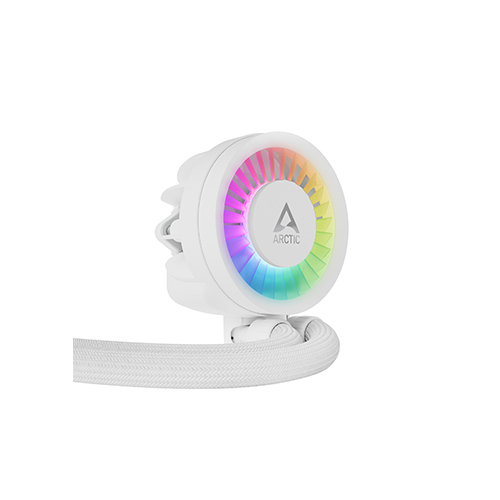 პროცესორის წყლის გაგრილება - Arctic Liquid Freezer III 420 mm ARGB White