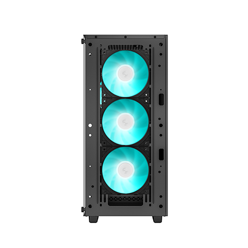 ქეისი - Deep Cool CC560 V2 Black - 4x120 Fan LED