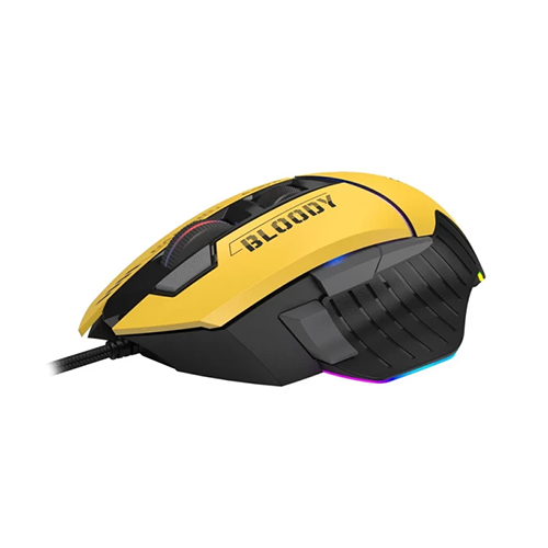 მაუსი - A4Tech Bloody W95 Max Sports RGB Lime
