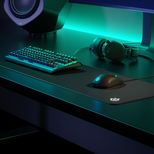 მაუსპადი - SteelSeries QcK Edge XL Black - 90x30 სმ