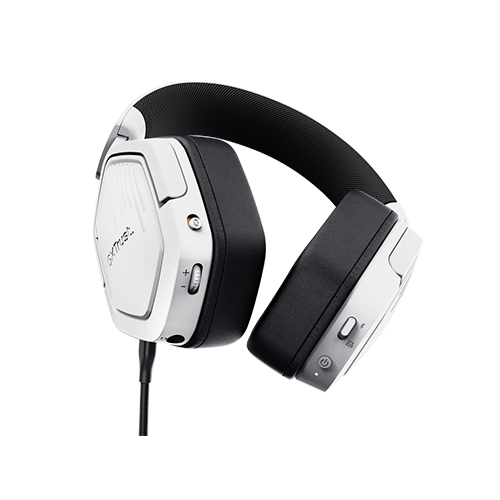 უკაბელო Bluetooth ყურსასმენი - Trust GXT 493W Carus White WL BT