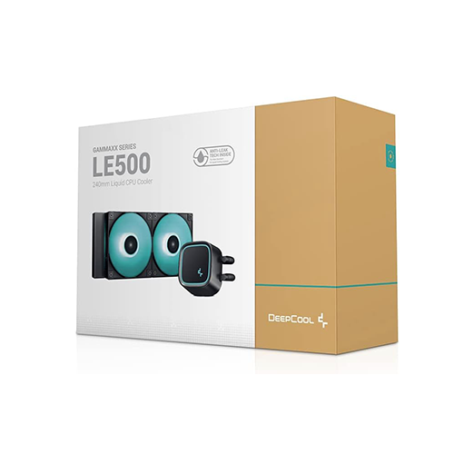 პროცესორის წყლის გაგრილება - Deep Cool LE500 Marrs 240 mm Green LED