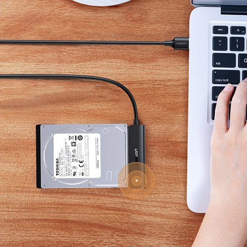 გარე ვინჩესტერის ქეისი - Ugreen CM321 USB 3.0 To 2.5 Inch