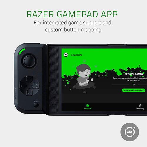 უკაბელო ჯოისტიკი - Razer Gamepad Junglecat BT USB Black