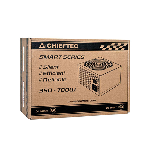 კვების ბლოკი - Chieftec Retail Smart GPS-500A8 500 Watt