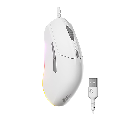 მაუსი - SteelSeries Rival 3 Gen 2 RGB White