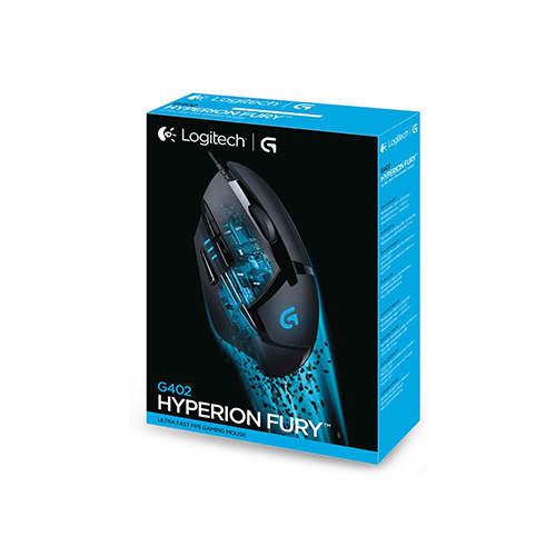 მაუსი - Logitech G402 Corded Hyperion Fury Black