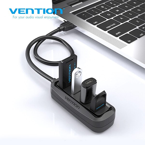 USB Hub 4 Port - Vention 0.5მ