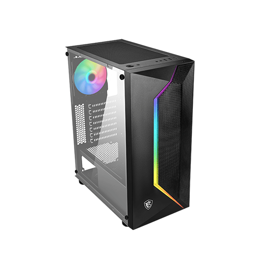 ქეისი - Msi Mag Vampiric 100R - 1x120 Fan + 1x120 Fan ARGB