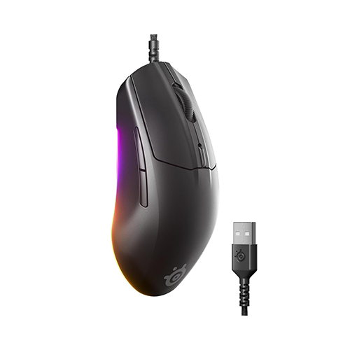 მაუსი - SteelSeries Rival 3 Gen 2 RGB Black