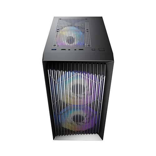 ქეისი - ST Player Black.Sir BS-2 - 3x120 Fan RGB