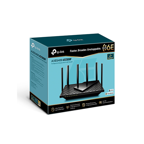 Wi-Fi როუტერი - TP-Link Archer AXE75 AXE5400 Tri-Band Wi-Fi 6E