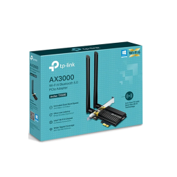 PCI Wi-Fi მიმღები + Bluetooth 5.2 - TP-Link Archer TX50E AX3000 Wi-Fi 6