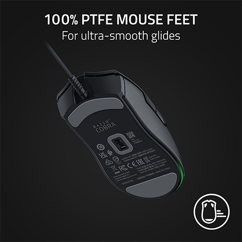 მაუსი - Razer Cobra RGB USB-A Black