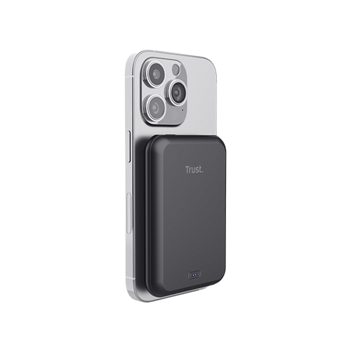 Power Bank - Trust Magno 5000 mAh Black Wireless