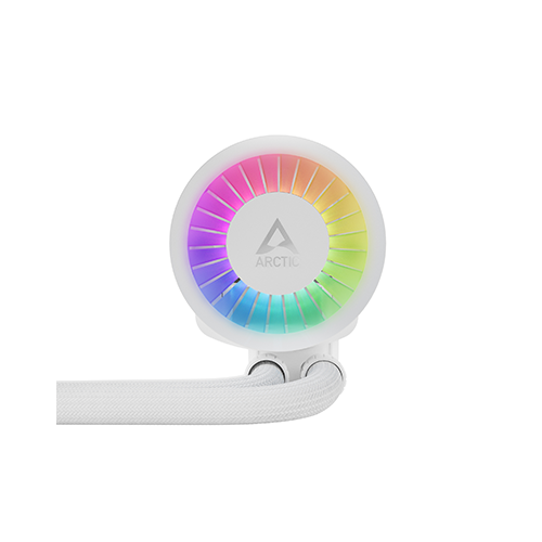 პროცესორის წყლის გაგრილება - Arctic Liquid Freezer III 360 mm ARGB White