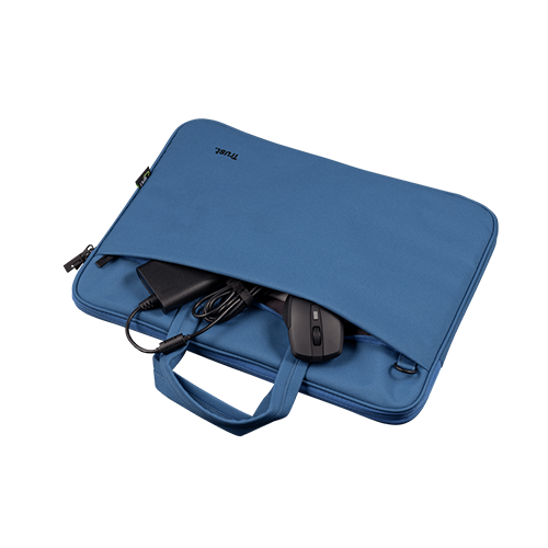 ნოუთბუქის ჩანთა - Trust Bologna Eco Blue For 16 Inch