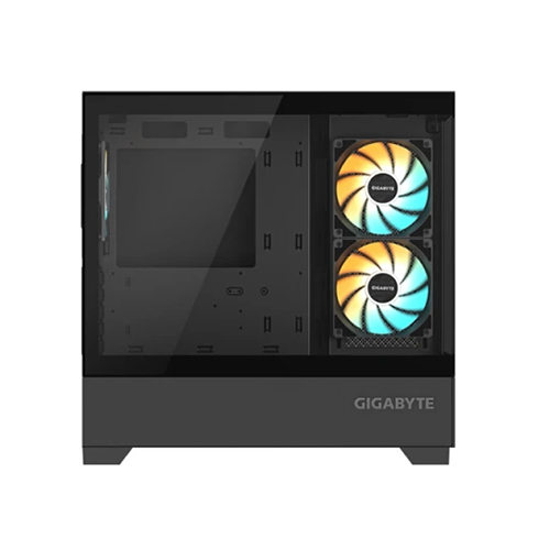 ქეისი - Gigabyte C201P Panoramic Black - 3x120 Fan ARGB