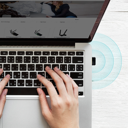 USB Wi-Fi მიმღები - TP-Link T2U AC600 Nano Wireless
