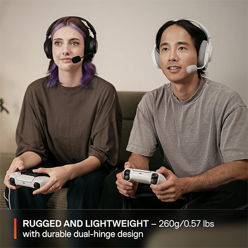 უკაბელო Bluetooth ყურსასმენი - SteelSeries Arctis Nova 3P Black WL BT