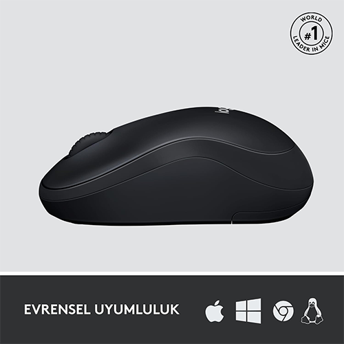 უკაბელო მაუსი - Logitech M220 Silent Charcoal WL