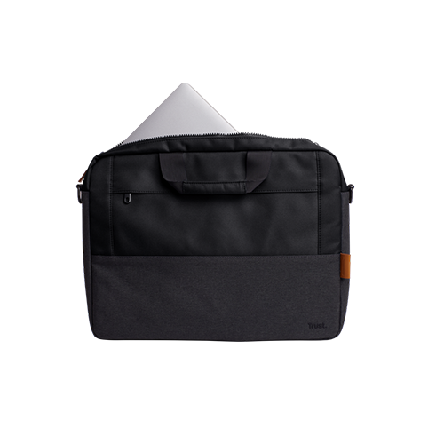 ნოუთბუქის ჩანთა - Trust Lisboa Grey-Black For 16 Inch
