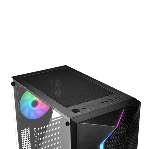 ქეისი - Msi Mag Vampiric 100R - 1x120 Fan + 1x120 Fan ARGB