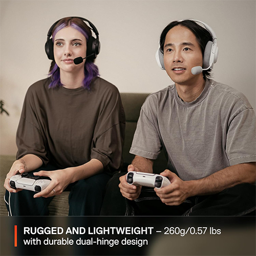 უკაბელო Bluetooth ყურსასმენი - SteelSeries Arctis Nova 3P White WL BT