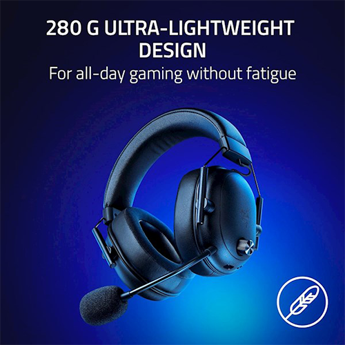 უკაბელო Bluetooth ყურსასმენი - Razer BlackShark V2 HyperSpeed Black WL BT