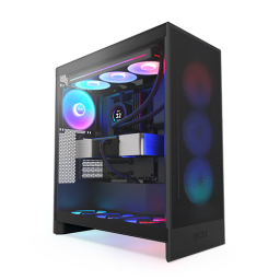 ქეისი - NZXT H7 Flow Black - 3x120 Fan ARGB