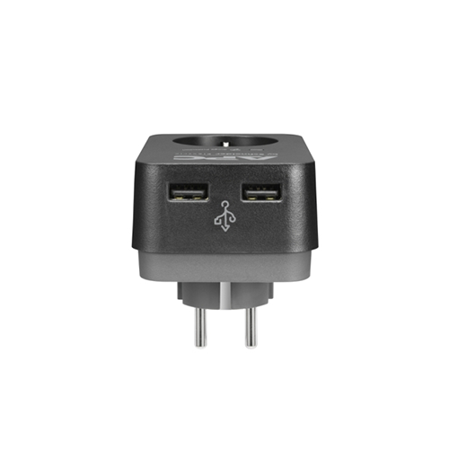 დენის ფილტრი 1 პორტიანი - Apc Essential SurgeArrest 1 Outlet 2 USB Ports Black 230V