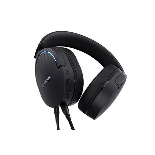 ყურსასმენი - Trust GTX Fayzo 7.1 USB Black