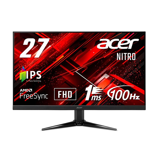 მონიტორი - Acer Nitro QG271EBII - 27 Inch / FHD / IPS / 100 Hz / 1 Ms