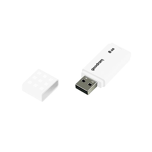 ფლეშ მეხსიერება - Goodram UME2-0080W0R11 8 GB USB 2.0 White