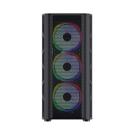 ქეისი - 1ST Player FireBase XP-E - 4x120 Fan LED