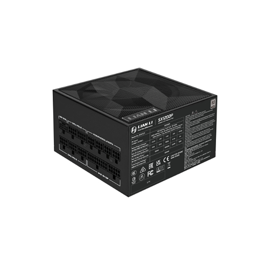კვების ბლოკი - Lian Li SX1200P 1200 Watt 80 Plus Platinum Full Modular Black