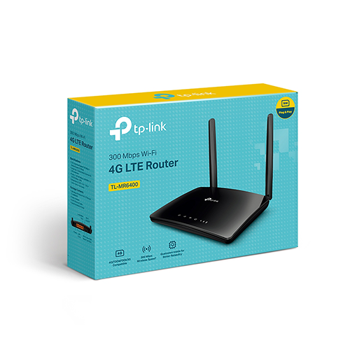 Wi-Fi როუტერი - TP-Link TL-MR6400 4G LTE Router + Sim Card Port