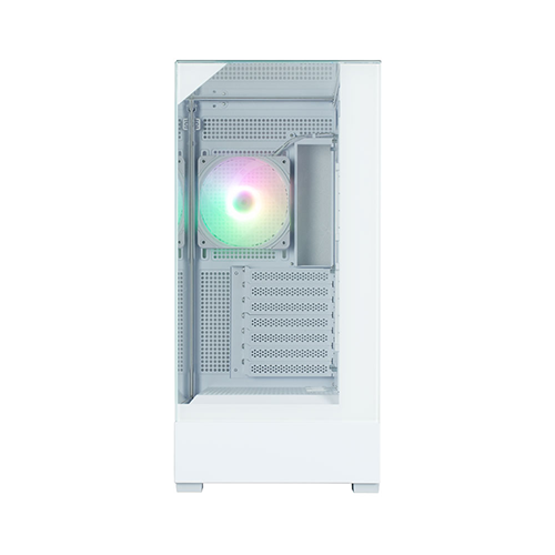 ქეისი - Zalman P40 Prism White - 1x120 Fan ARGB