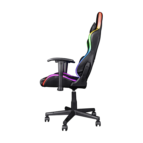 კომპიუტერის სკამი - Trust GXT 716 Rizza RGB Led Gaming Chair + Power Bank 10000 mAh