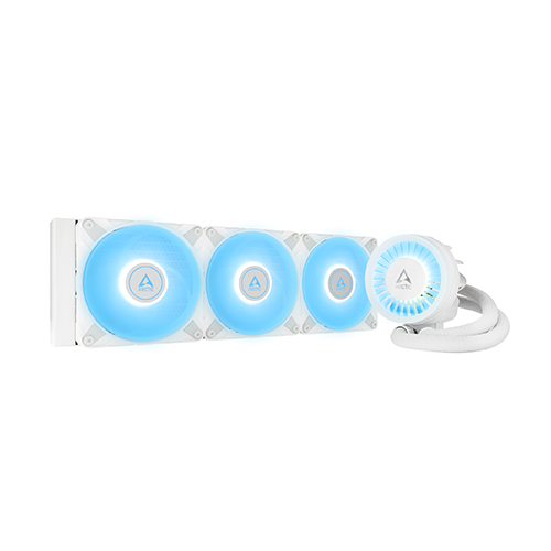 პროცესორის წყლის გაგრილება - Arctic Liquid Freezer III 360 mm ARGB White