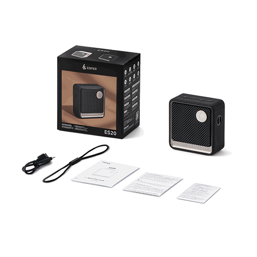 უკაბელო Bluetooth დინამიკი - Edifier ES20 Black