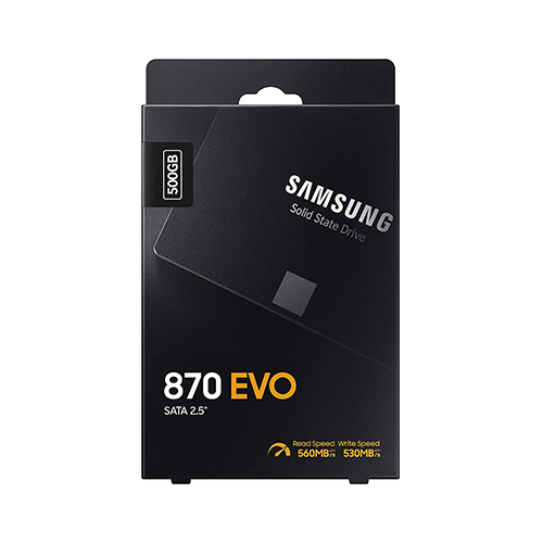 ვინჩესტერი - SSD Samsung 870 Evo 500 GB