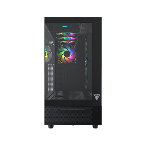 ქეისი - Fantech Lumina CG86 - 6x120 Fan ARGB Black